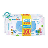 Toallitas Húmedas Emubaby Premium 80 C/u Pack X 18 Bolsas