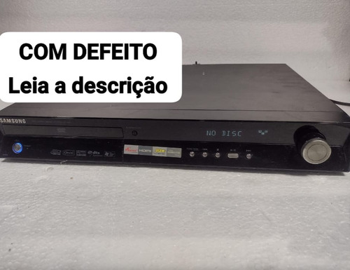 Dvd Samsung Home Theater Cinema Ht X40 - Usado Com Defeito 