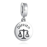 Dije Charm Pandora Derecho Abogada Abogado Plata Original