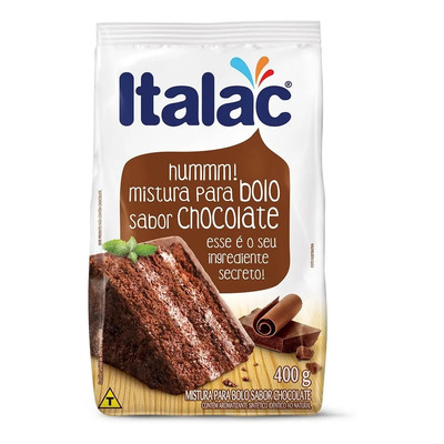 Mistura Para Bolo Chocolate Italac 400g | MercadoLivre