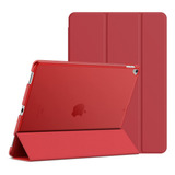 Funda Jetech P/ iPad Pro De 12,9 PuLG (1.ª Y 2.ª 2015) Rojo