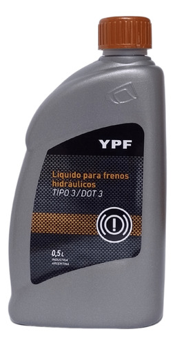 Liquido De Frenos Ypf Dot-3 500 Cc Ypf