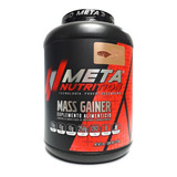 Suplemento En Polvo Meta Nutrition  Mass Gainer Carbohidratos Sabor Cinnamon Cookies En Pote De 2.72g