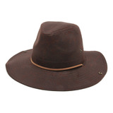 Sombrero Indiana Cowboy Eco Cuero Cinta Ajuste Hombre Mujer