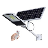 2 Foco Luminaria Solar Con Panel Solar 400w Alta Gama