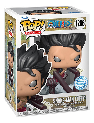 Funko Pop Snake-man Luffy 1266 One Piece Special Edition