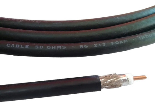 Cable Rg213 Foam X 18,5 Metros 