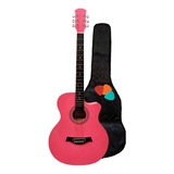 Guitarra Electroacústica Sunset Fk-40 Eq 2 Bandas Funda Púas