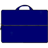 Funda Neoprene Notebook 13 14 15 17 C/ Bolsillo Manijas Azul