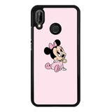 Funda Protector Para Huawei Minnie Mouse Moda Mujer 01