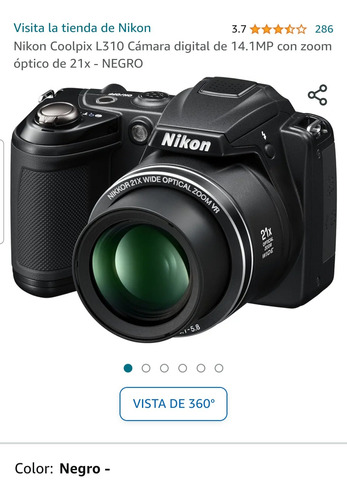 Camara Nikon Coolpix L310