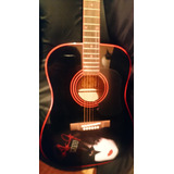 Kiss Paul Stanley Guitarra Washburn Acustica Con Funda Ltd