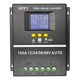 Mppt/pwm Controlador De Carga Solar 12v/24v/36v/48v