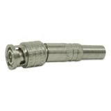 Conector Bnc M 6mm Mola C Parafuso Solda - Dourado 100 Peças