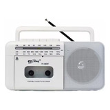 Radio Cassette Bluetooth Am/fm Mp3 Sd Usb Recargable Y Pilas