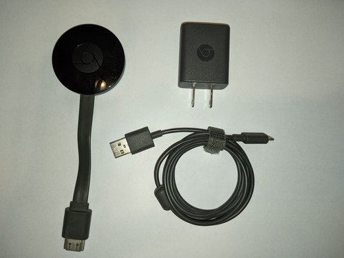 Google Chromecast 2 Generación 1080p Color Negro