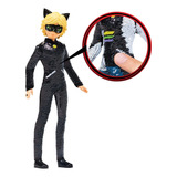 Miraculous Fashion Flip Adrien To Cat Noir 10.5 Muñeca De Ac