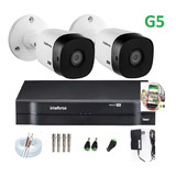 Kit Intelbras 2 Cam G4  Dvr 4ch Mhdx 1104 Multihd H.265