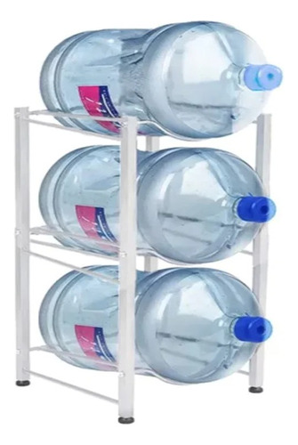 Rack Estante Organizador De 3 Botellones Bidones Agua 20l