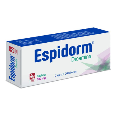 Espidorm Tableta 450 Mg\u002F50 Mg, 20 Tabletas | Envío gratis