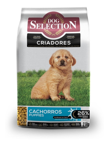 Alimento Dog Selection Criadores Para Perro Cachorro Todos Los Tamaños Sabor Mix En Bolsa De 21 kg