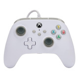 Controle Para Xbox One Powera Com Fio Branco (pwa-a-02541)