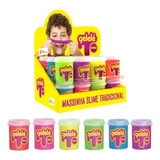 Gelele Slime Pote Tradicional Display Contém 24 Unidades