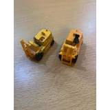 Lote De 2 Gruas Komatsu  Tomica Con Detalles Años 70