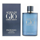 Giorgio Armani Acqua Di Gio Profondo 4.2 Oz Edp Spray Men,