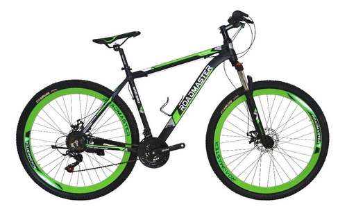 Bicicleta Roadmaster Storm 29 F.disco Bloq Suspension 21v Color Verde Tamaño Del Marco S 16