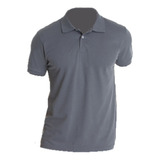 Camisa Polo Piquet Masculina Feminina Botões Lisa