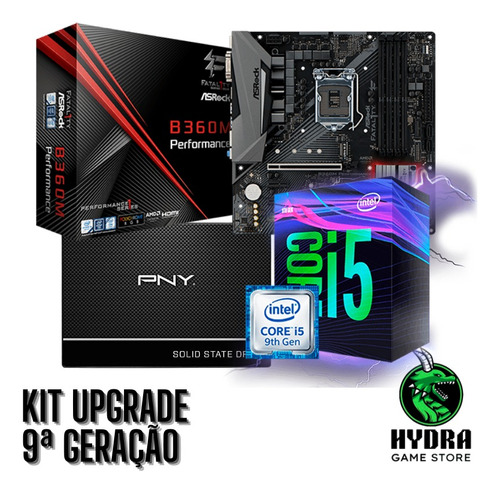 I5 9400f+asrock Fatal1ty B360m Performance Lga 1151+ssd 240