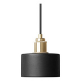 Lámpara Colgante Industrial De Diseño Danés Moderno De Metal