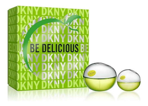 Set Dkny Be Delicious Donna Karan 2pz 100ml + 30ml Edp