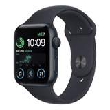 Apple Watch Se 2nd Gen Gps 44mm Midnight Malla Negra