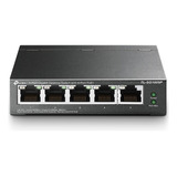 Switch De Mesa Gigabit De 5 Portas Com 4 Portas Poe+ Tp-link Tl-sg1005p