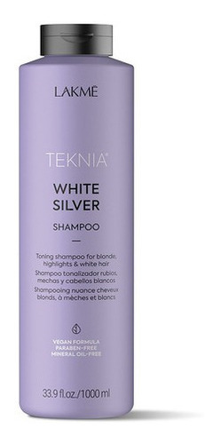 Shampoo Lakme Teknia White Silver 1000ml