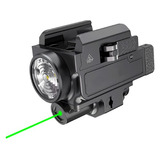 Lanterna 800 Lm Mira Laser Verde Airsson Trilho 20mm 
