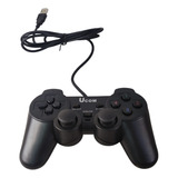Control Gamepad Pc Cable Usb Diseño Play Analógico Portátil