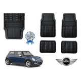 Tapetes Rd Uso Rudo 4pz Mini Cooper 2006 Negro