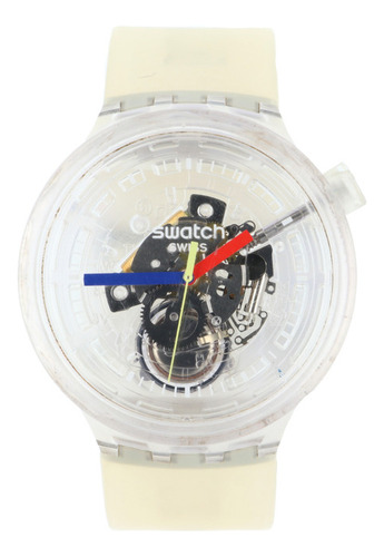 Reloj Para Caballero Swatch *crearly Bold*.