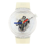 Reloj Para Caballero Swatch *crearly Bold*.