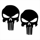 Punisher (2 Piezas) Stickers / Calcas / Pegatinas