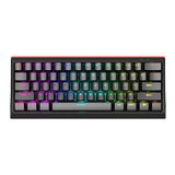 Teclado Mecanico Marvo Kg962 Gaming Rainbow 60% Switch Red 