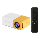 Proyector Portátil X1 Blanco Y Amarillo Yg-300