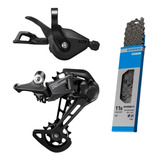 Kit Transmisión Shimano 11v Deore 5100 Cambio+shifter+cadena