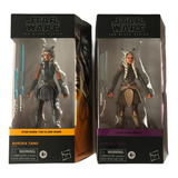 Lote De 2 Figuras Ahsoka Tano Black Series Rebels Clone Wars