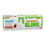 Gel Dental Dentil Slime C/ Flúor E Cálcio Infantil - Morango