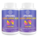 Ácido Alfa Lipoico Liposomal 1500 Mg - Con Acetil-l-carniti