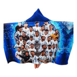 Seleccion Argentina Copa America - Manta/ Capa Con Capucha